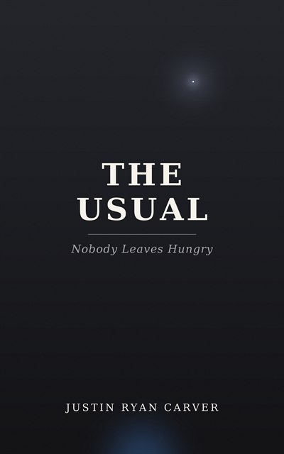 The Usual book cover — a dark field beneath a single distant light